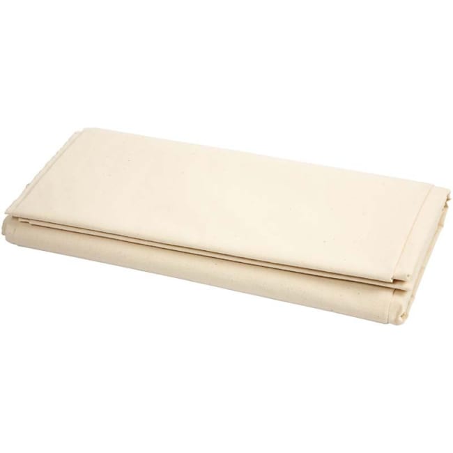 Bomulls Lerret Ubleket   160cm  200g/m²