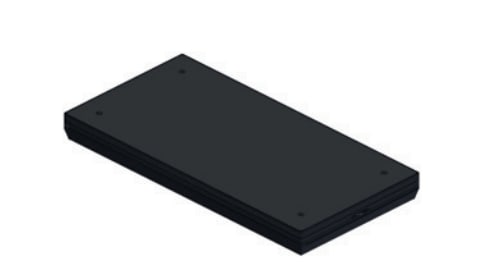 Nivtec platform  100cm x 50cm NOIR