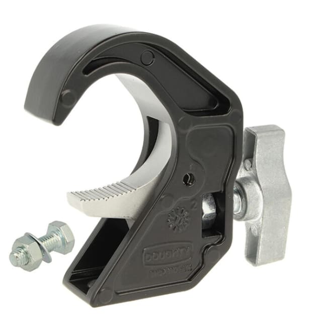 Doughty Fifty clamp 38-51mm 50kg with M10x30 bolt and nut