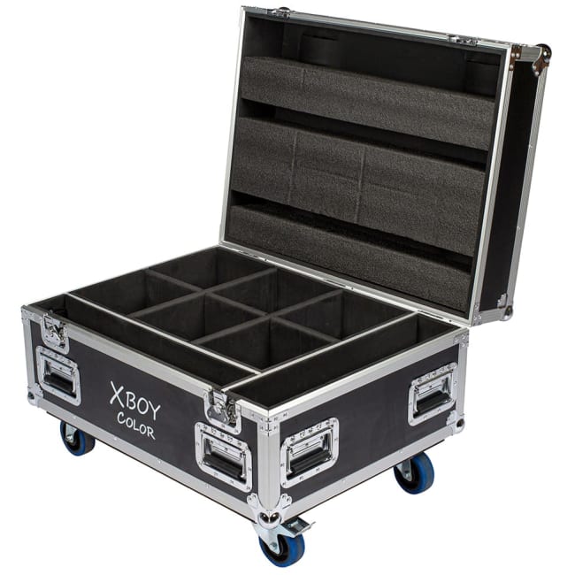 Bright Xboy Color Flightcase for 6 Xboy Color