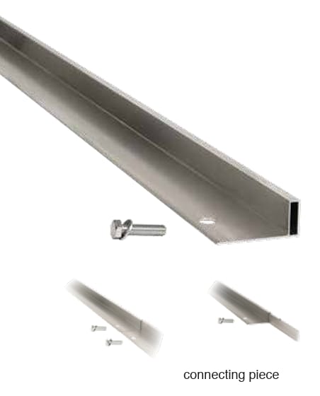 Nivtec alu chair blocking device, blank, length: 200cm