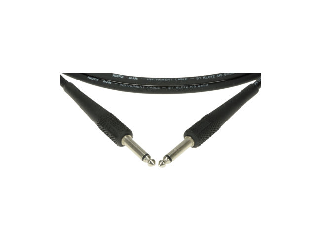 Klotz PM Jack Instrumentkabel KIK 3m svart