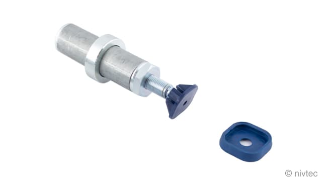 Nivtec steel ball bearing leg + / -3 cm stage height: 80 cm
