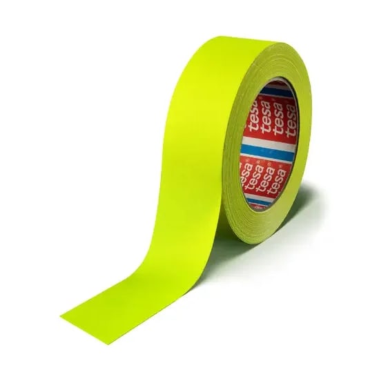 Tape Fluoriserende.. gul 50mm 25m Tesa highlight 4671