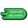 Cash On Delivery Sticker Element from Vector badges Set