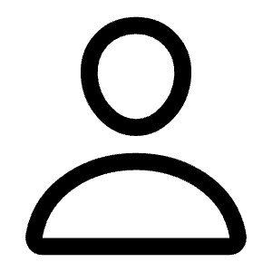 Person Outline Icon from Ionic Outline staging 2 12:17 Set