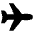 Airplane Sharp Icon from Ionic Outline staging 2 12:17 Set