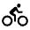 Bicycle Sharp Icon from Ionic Outline staging 2 12:17 Set