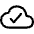 Cloud Done Outline Icon from Ionic Outline staging 2 12:17 Set