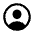 Person Circle Outline Icon from Ionic Outline staging Set