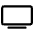 Tv Outline Icon from Ionic Outline staging Set