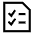 Task List Icon from Sharp Line Premium Set