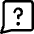 Chat Bubble Square Question Icon from Core Line - Free Set