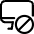 Monitor Disable Icon from Ultimate Regular - Free Set