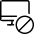 Monitor Disable Icon from Ultimate Light Set