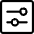 Settings Slider Icon from Ultimate Regular - Free Set