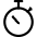 Stopwatch Icon from Ultimate Regular - Free Set