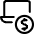 Laptop Cash Icon from Ultimate Regular - Free Set