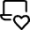 Laptop Heart Icon from Ultimate Regular - Free Set