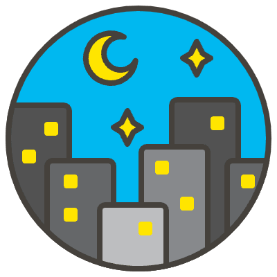 Night With Stars B Emoji from Paid emojis Set