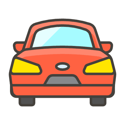 Oncoming Automobile Emoji from Paid emojis Set