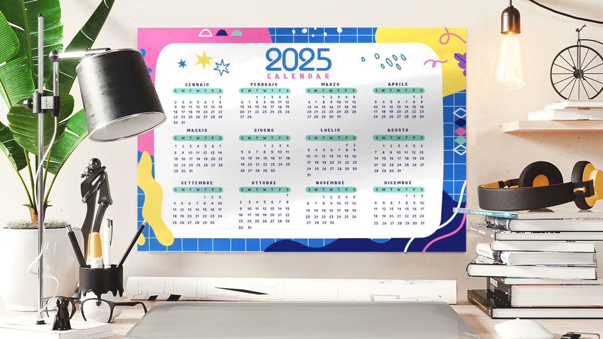 Calendario Poster 