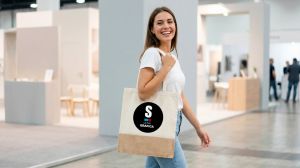 Shopper KARA in cotone 150 Gr. e juta