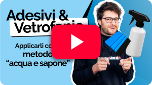 Vetrofanie Applicabili da Dentro