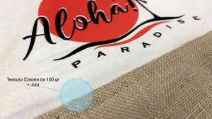 Shopper KARA in cotone 150 Gr. e juta