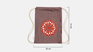 Sacca Zaino Melissa in Cotone Riciclato