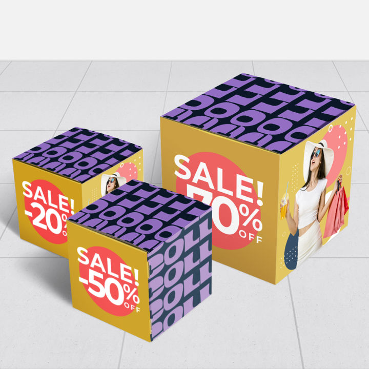 Stampa professionale Floor Display espositore da terra