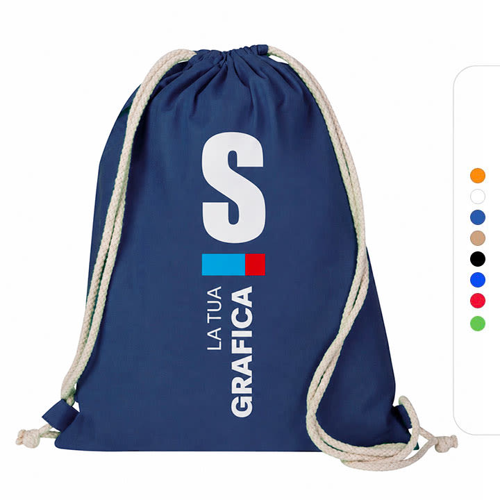 Sacca personalizzata HELLAS COLOR in Cotone