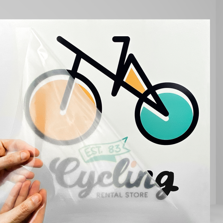 Personalizzazione con logo e grafica adesivi prespaziati
