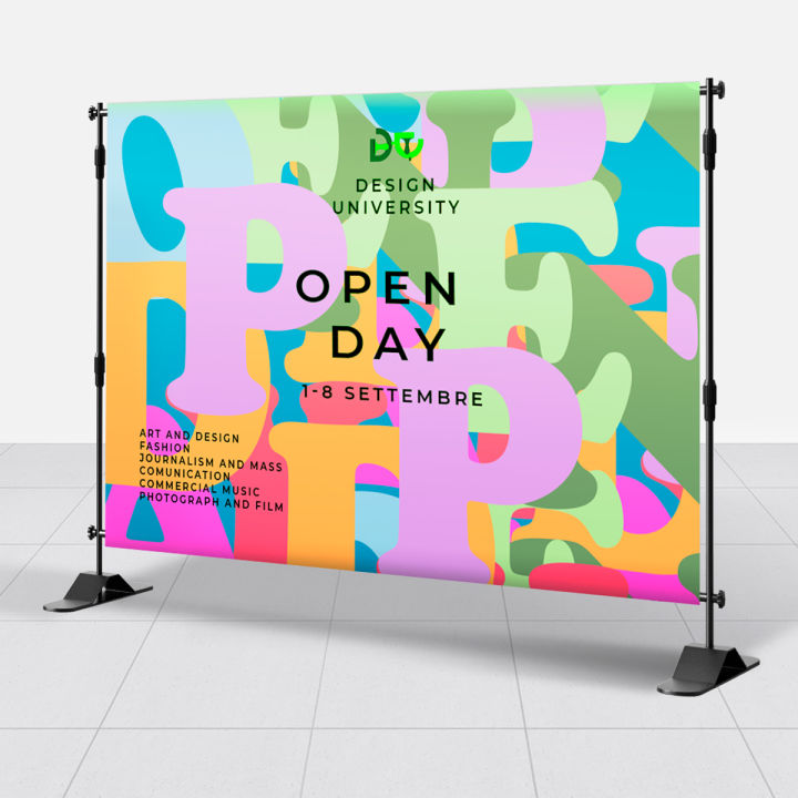 Stampa professionale Banner Wall Parete Espositiva
