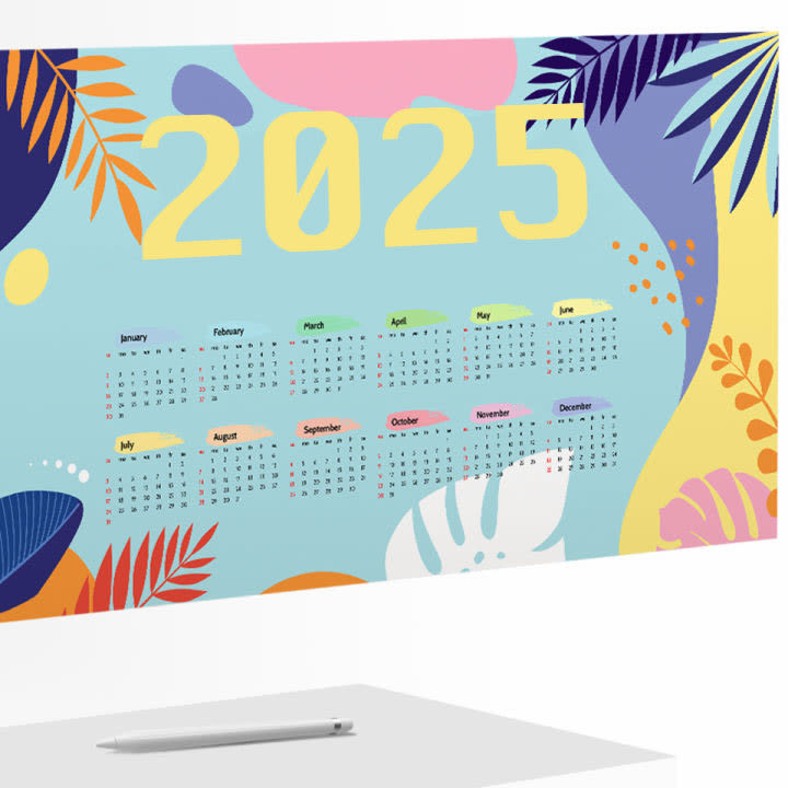 Calendario Poster da Parete 2