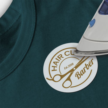 Etichette termoadesive con logo