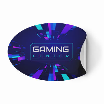 Stickers Adesivi Ovali Personalizzati 2 - stampaestampe.it