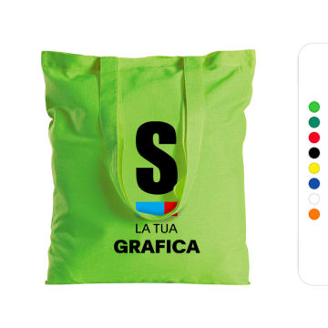 Shopping bag MYRTLE in cotone strutturato per eventi e brand