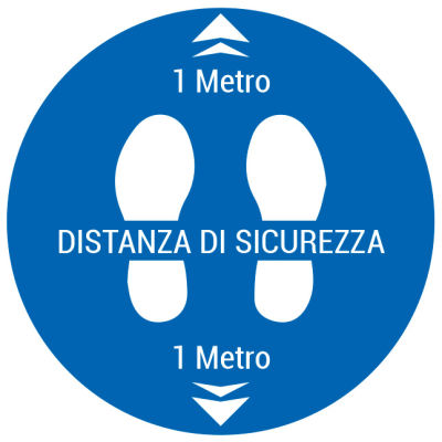 Cerchio distanza 1 m