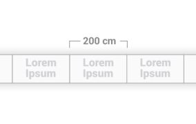 Modulo da 200 cm