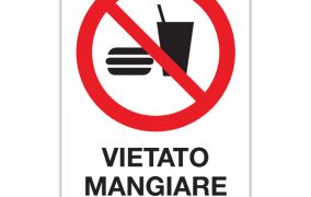Vietato mangiare e bere