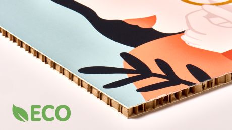 Paravento Personalizzati - Paravento in Cartone Reboard Alveolare 10 mm