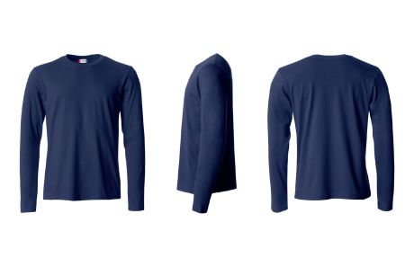 T-Shirt Basic Long Sleeves - Donna