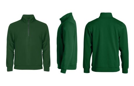 Felpa - Basic Half Zip - Unisex Adulto