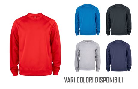Felpa - Basic Active Roundneck - Unisex Adulto