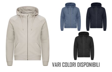Felpa - Miami PRO Hoody Full Zip - Unisex Adulto