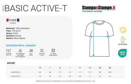 T-Shirt Basic Active - Bambino