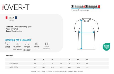 T-Shirt Over - Donna