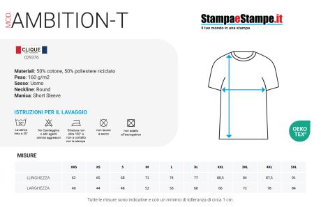 T-Shirt Ambition - Donna