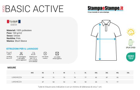 Polo Basic Active - Unisex Adulto